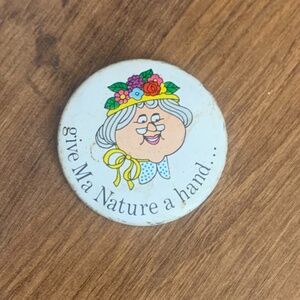70's Ma Nature Pin